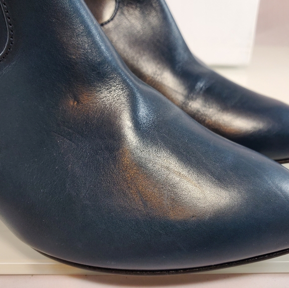 NWT $895 Marc Jacobs Stud Low Bootie Ankle Leather Boots Sz 37.5 - Picture 10 of 11